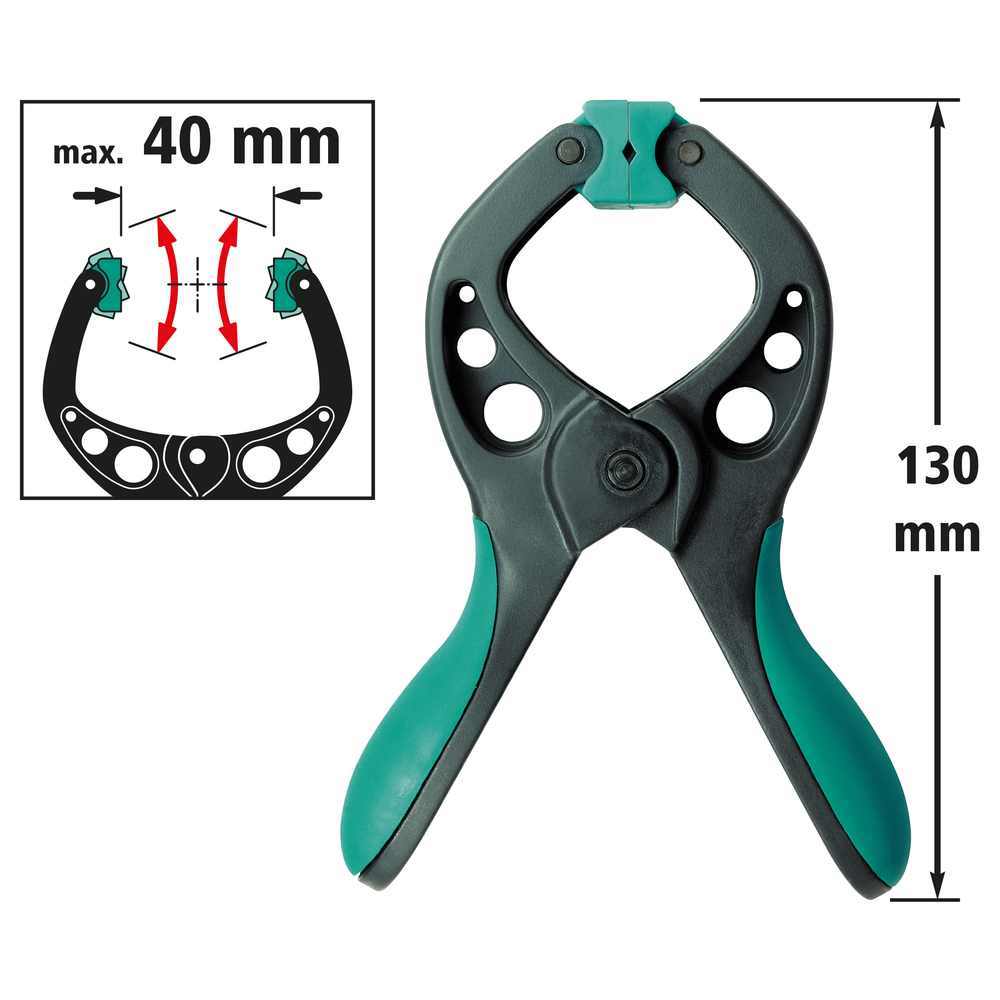 Wolfcraft Stega Sa Oprugom Pro FZ 40 / 40 mm - 3630000 - Slika 4
