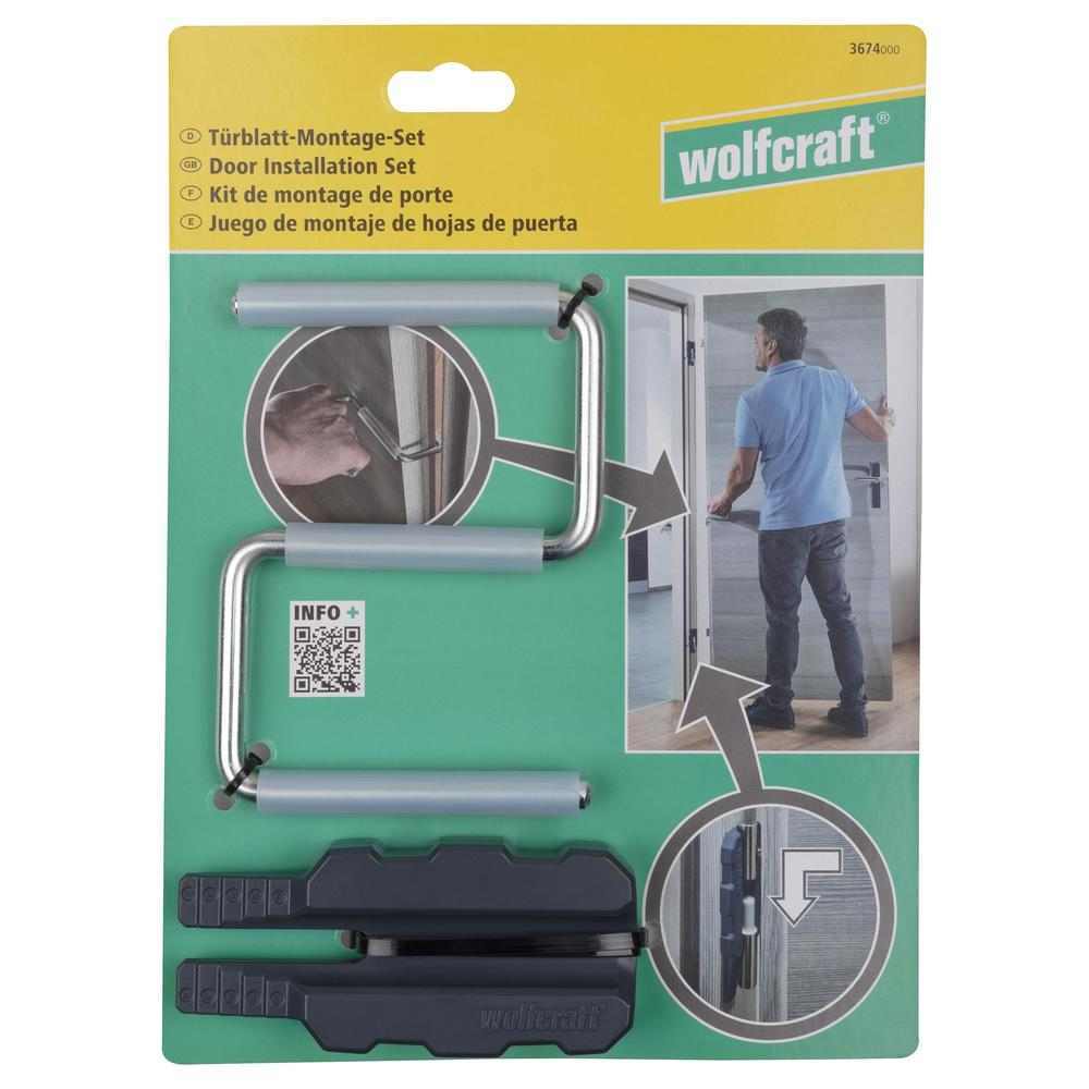Wolfcraft Set Za Montažu Krila Vrata / 3 dijelni - 3674000 - Slika 7