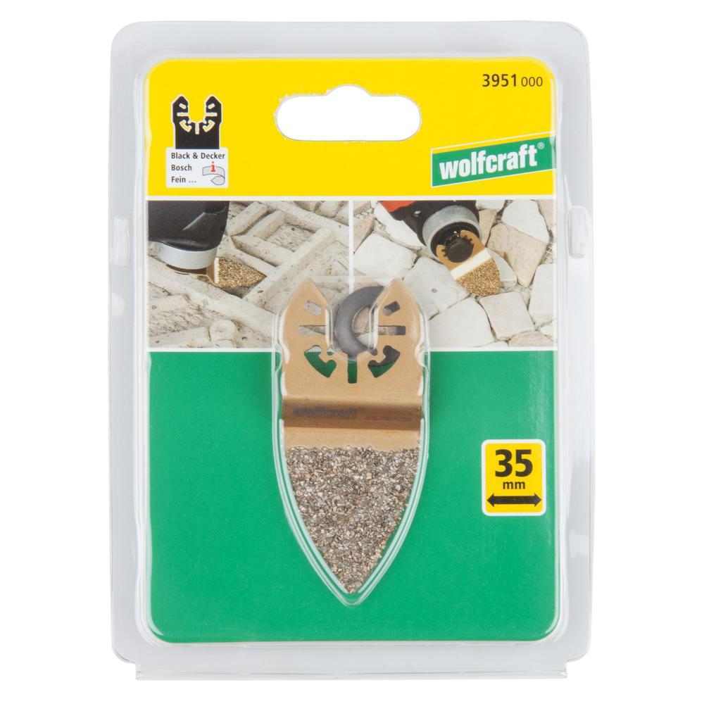 Wolfcraft Brusna Ploča Trokutasta Pro Za Multifunkcionalni Alat 35 mm - 3951000 - Slika 5