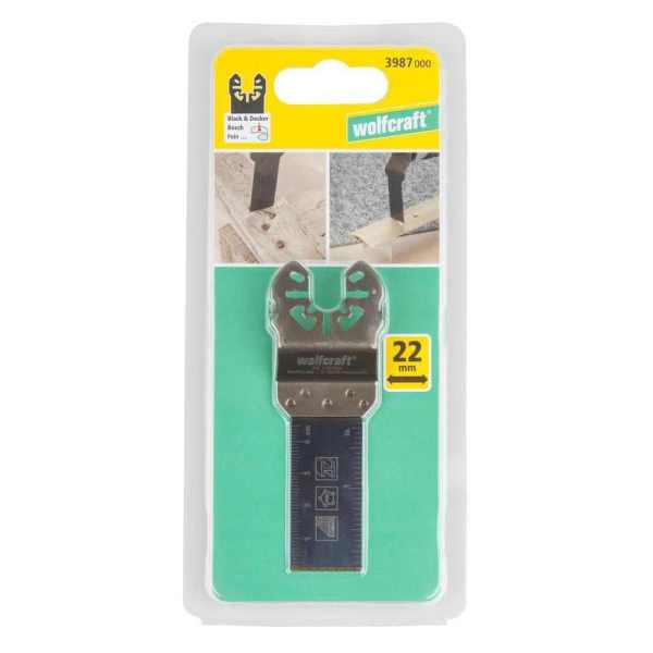 Wolfcraft List Pile Uranjajući PRO BIM Za Multifunkcionalni Alat Za Drvo i Metal 22 mm - 3987000 - Slika 4