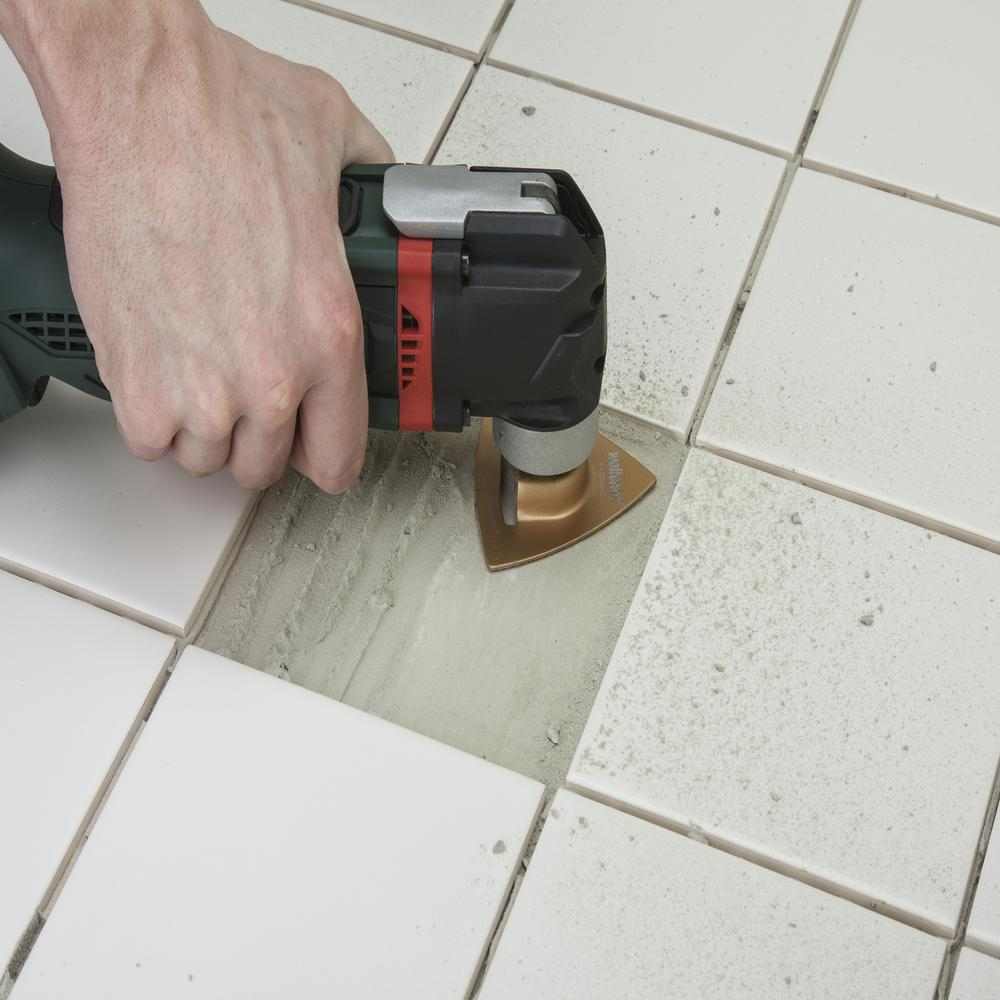 Wolfcraft Brusna Ploča Trokut PRO HM Za Multifunkcionalni Alat Beton / Kamen 80 mm - 3994000 - Slika 3