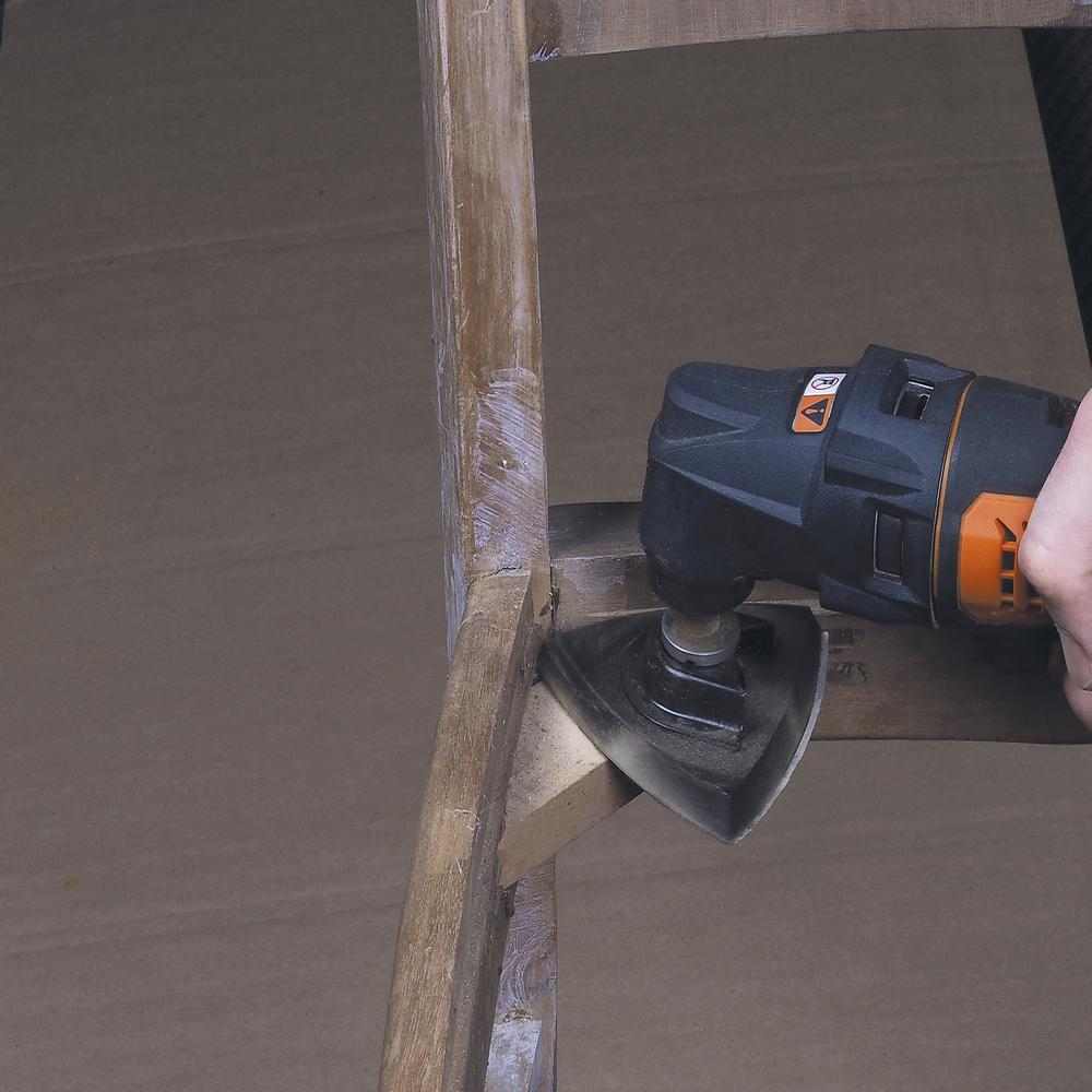 Wolfcraft Brusna Podloga Sa Čičkom PRO Za Multifunkcionalni Alat Easy-Fix 95 mm - 3996000 - Slika 5