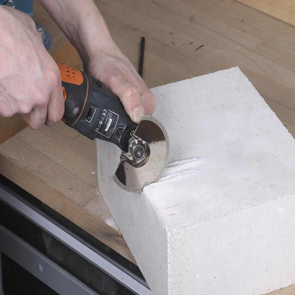 Wolfcraft List Pile Segmentni PRO Dijamantni Za Multifunkcionalni Alat Za Fuge 85 mm - 3997000 - Slika 3