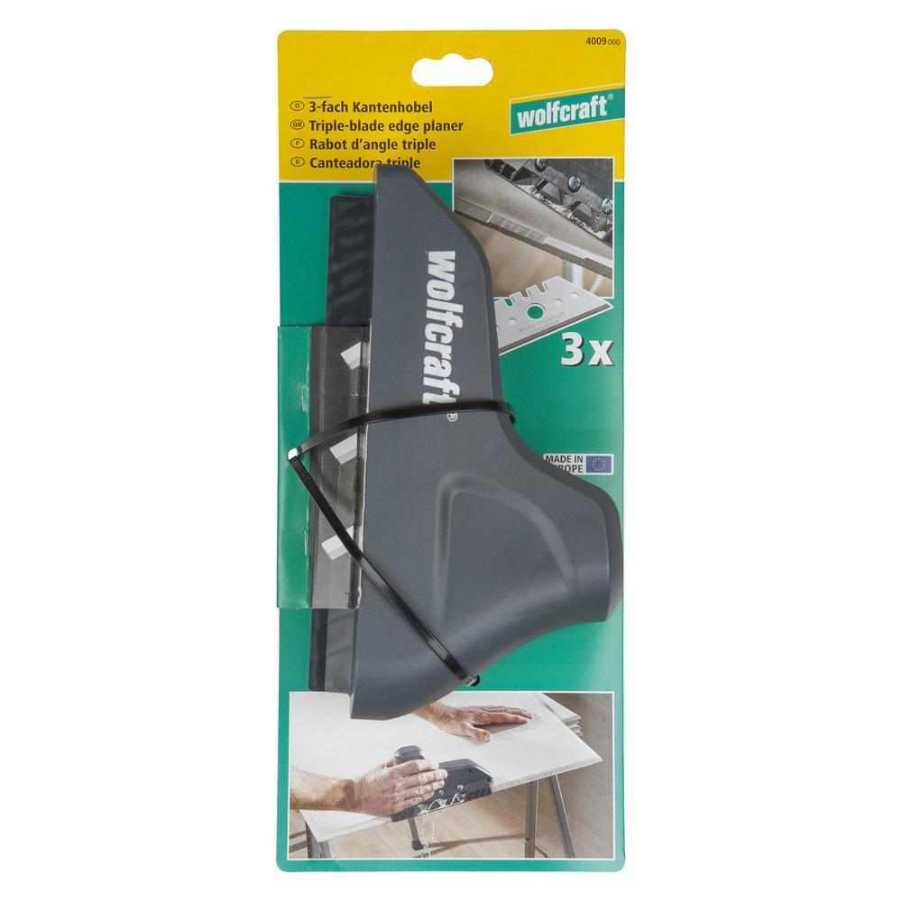 Wolfcraft Blanja Za Rubove Gips Ploče Sa 3 Noža - 4009000 - Slika 8