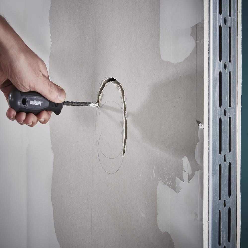 Wolfcraft Pila Ručna Za Bušenje fi 5 mm Dužina 275 mm Za Gips-Karton - 4031000 - Slika 2