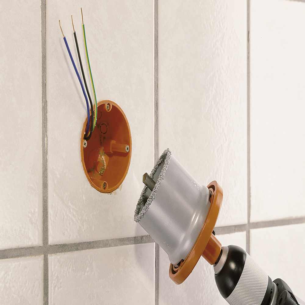 Wolfcraft Kruna Za Zidove Od Cigle i Kamena fi 53 / 55 mm Bez Nosača - 3474000 - Slika 2