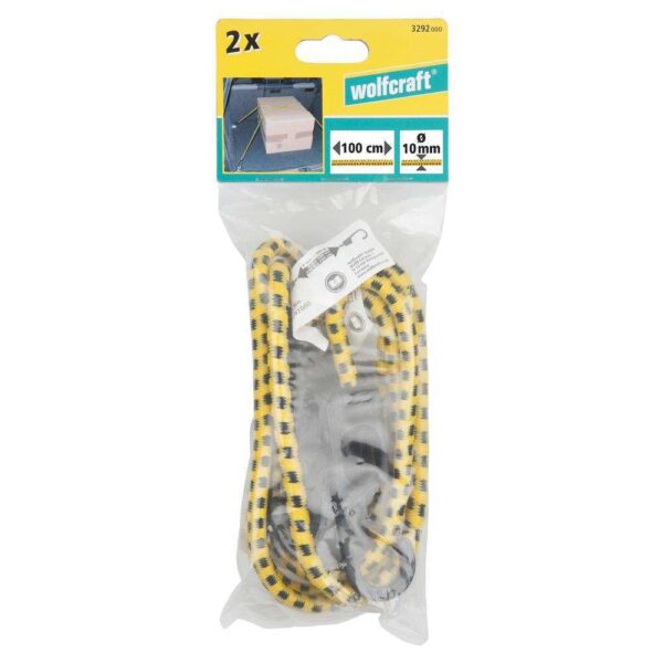 Wolfcraft Uže Elastično Za Zatezanje fi 10 mm / 100 cm - 2 kom - 3292000 - Slika 4