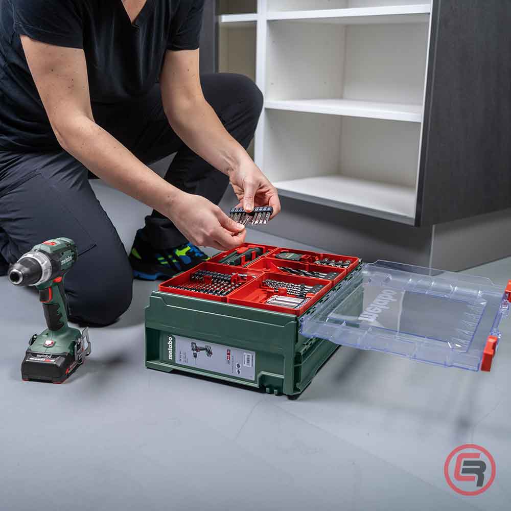 Metabo Bušilica - Odvijač Aku Udarna SB 18 L Set 2 x AKU (2,0 Ah) SC 36 Mobile WorkShop – 602317710 - Slika 3