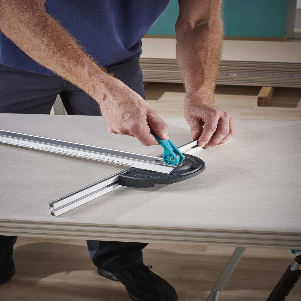 Wolfcraft Rezač Ugaoni Za Gips Ploče Sa T-Vodilicom Za Paralelno Rezanje 1000 mm - 4008000 - Slika 11