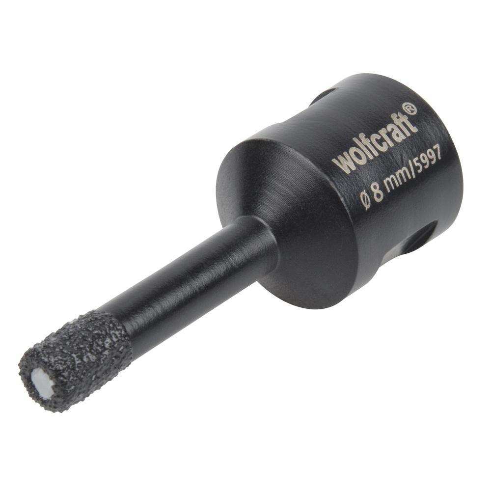 Wolfcraft Kruna Dijamantna Za Pločice "Ceramic" fi 8 / 35 mm M14 Suho Bušenje - 5997000