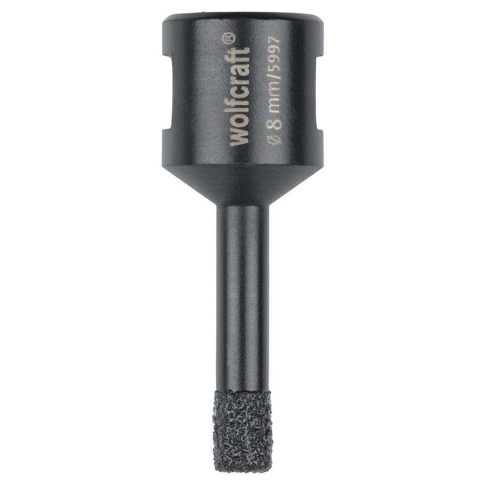 Wolfcraft Kruna Dijamantna Za Pločice "Ceramic" fi 8 / 35 mm M14 Suho Bušenje - 5997000 - Slika 2