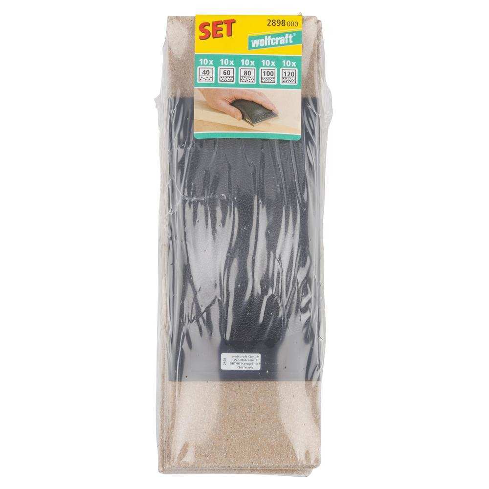 Wolfcraft Set Za Ručno Brušenje / 51 dijelni – 2898000 - Slika 3