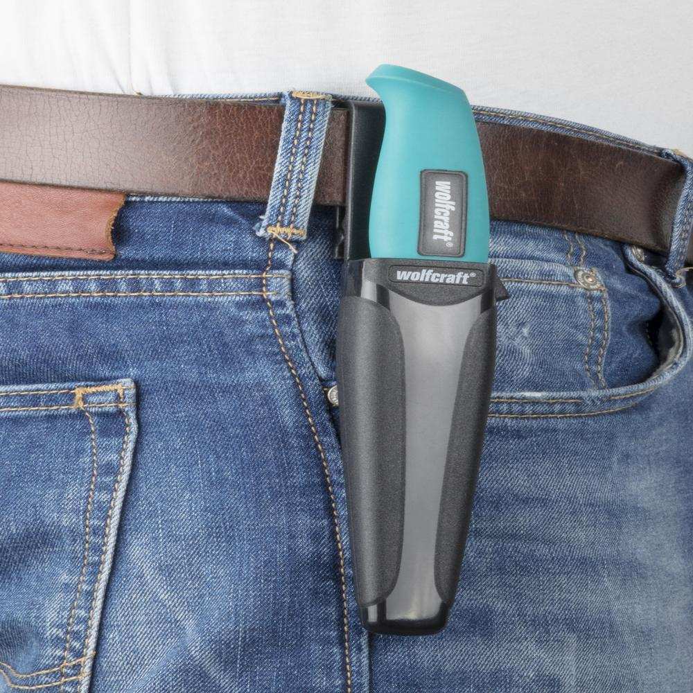 Wolfcraft Nož Sa Futrolom Nazubljena Oštrica 95 mm - 4086000 - Slika 6