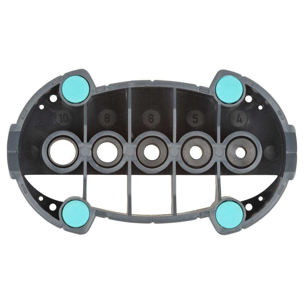 Wolfcraft Šablon Za Bušenje Accumobil fi 4, 5, 6, 8, 10 mm - 4685000 - Slika 4