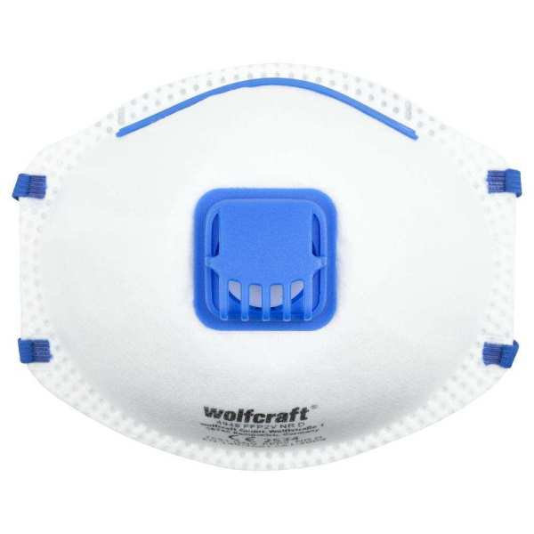 Wolfcraft Zaštitna Maska Sa Ventilom FFP2 (CE) / 15 kom - 4948000 - Slika 2