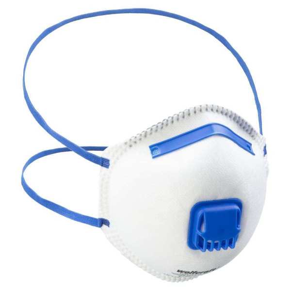 Wolfcraft Zaštitna Maska Sa Ventilom FFP2 (CE) / 15 kom - 4948000 - Slika 3