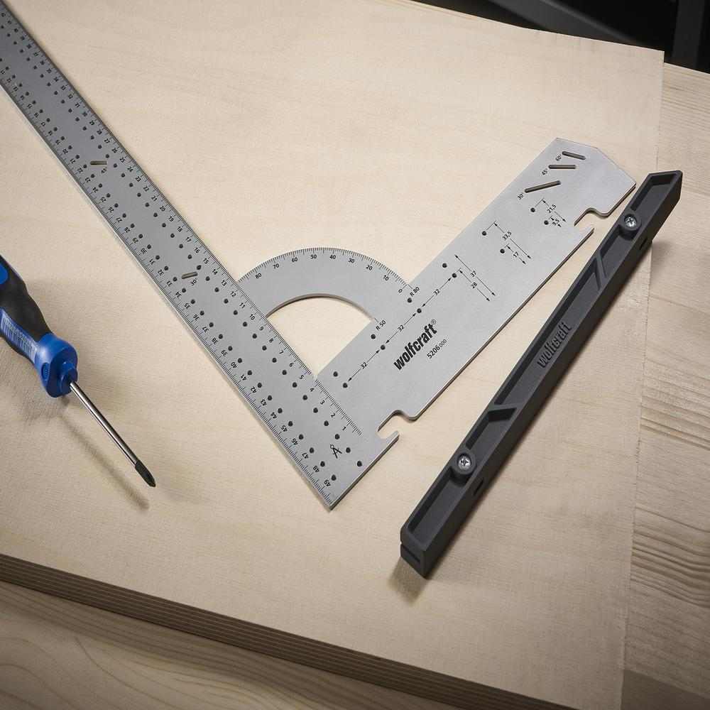 Wolfcraft Kutnik / Uglomjer Univerzalni 200 x 300 mm - 5205000 - Slika 7