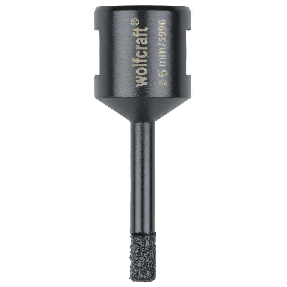 Wolfcraft Kruna Dijamantna Za Pločice "Ceramic" fi 6 / 35 mm M14 Suho Bušenje - 5996000 - Slika 2