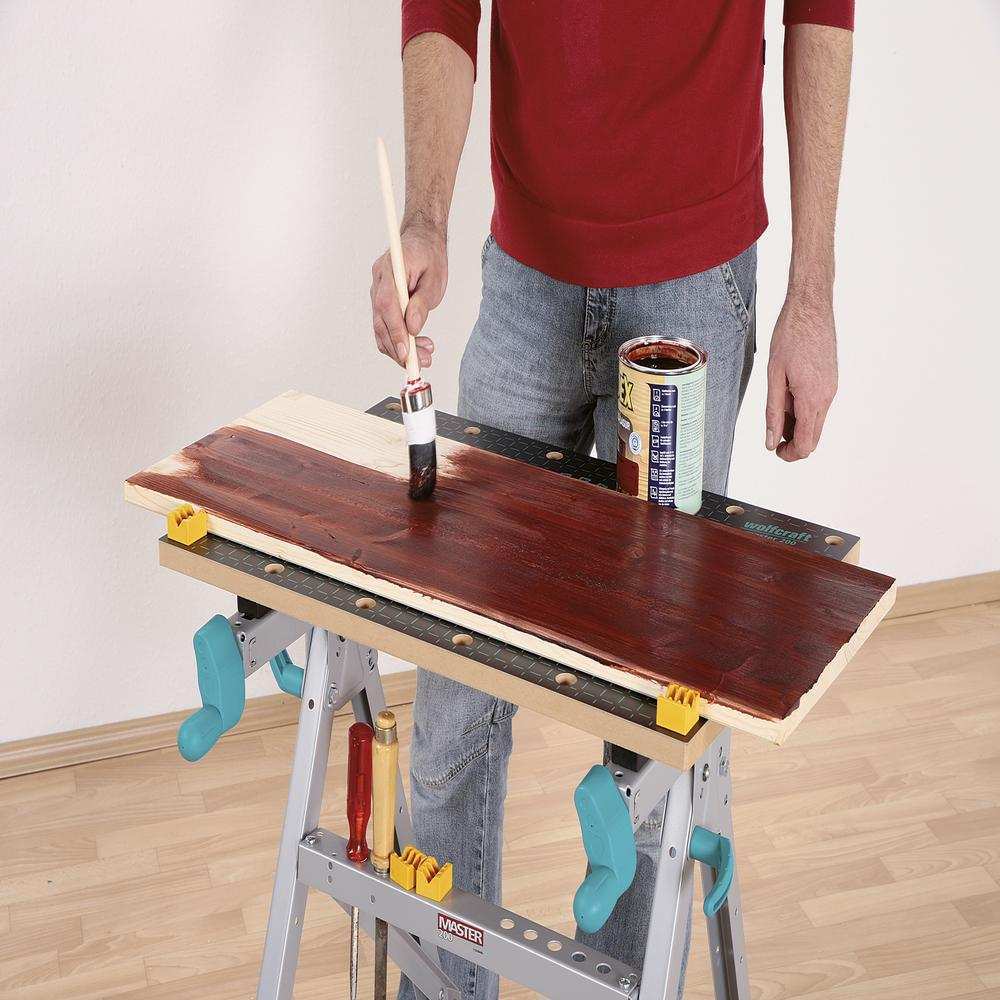 Wolfcraft Stol Radni i Stezni Master 200 / 645 x 450 x 800 mm - 6177000 - Slika 5
