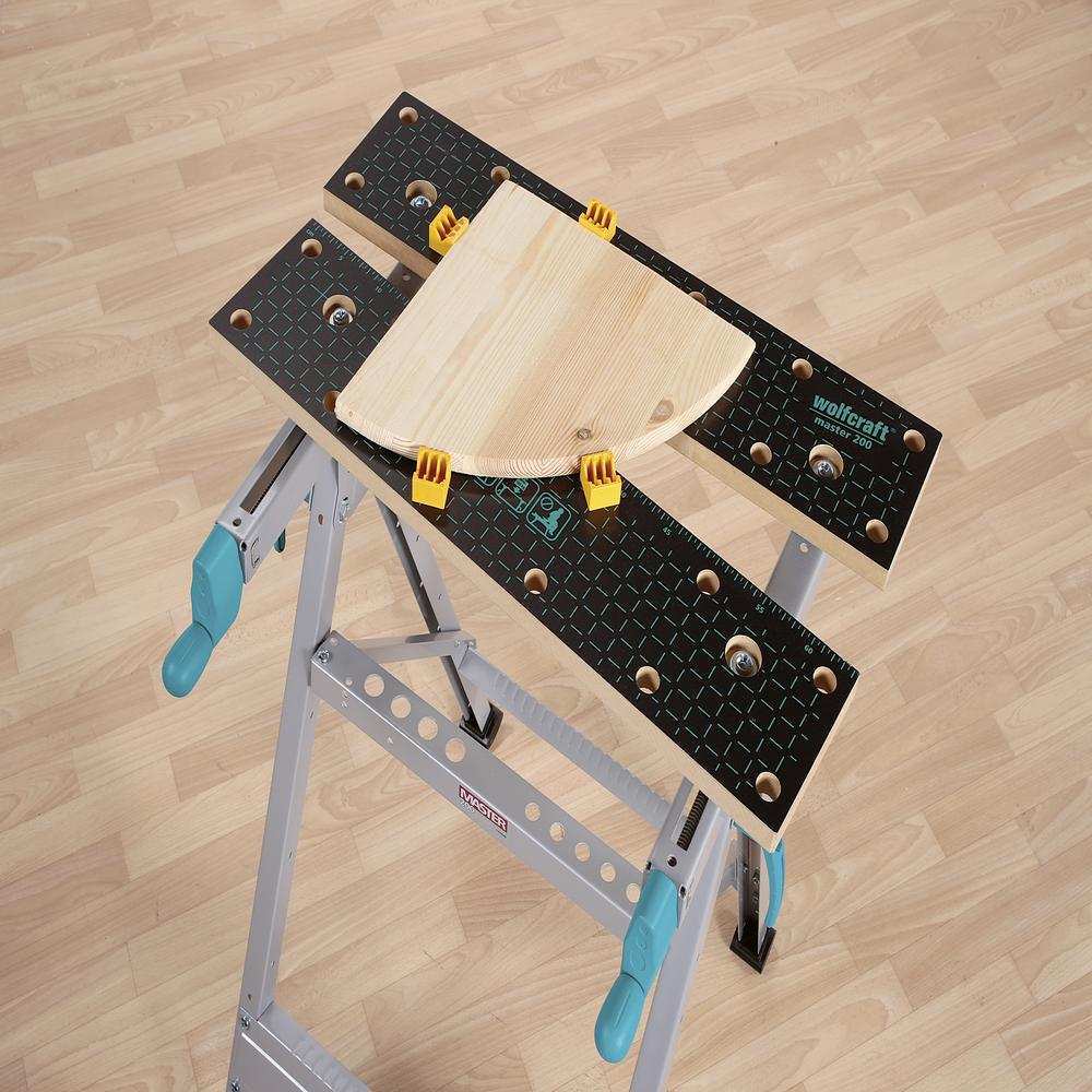 Wolfcraft Stol Radni i Stezni Master 200 / 645 x 450 x 800 mm - 6177000 - Slika 4
