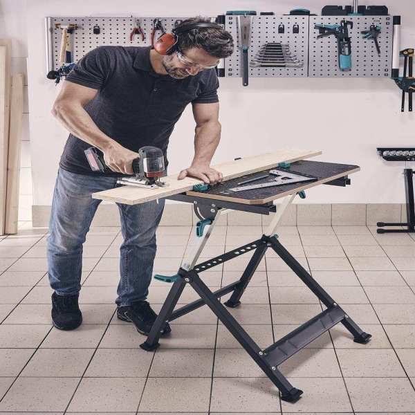 Wolfcraft Stol Radni i Stezni Master 650 Ergo / 650 x 720 x 950 mm - 6870000 - Slika 10