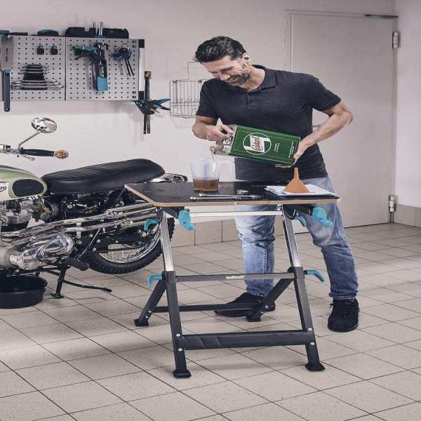 Wolfcraft Stol Radni i Stezni Master 650 Ergo / 650 x 720 x 950 mm - 6870000 - Slika 9