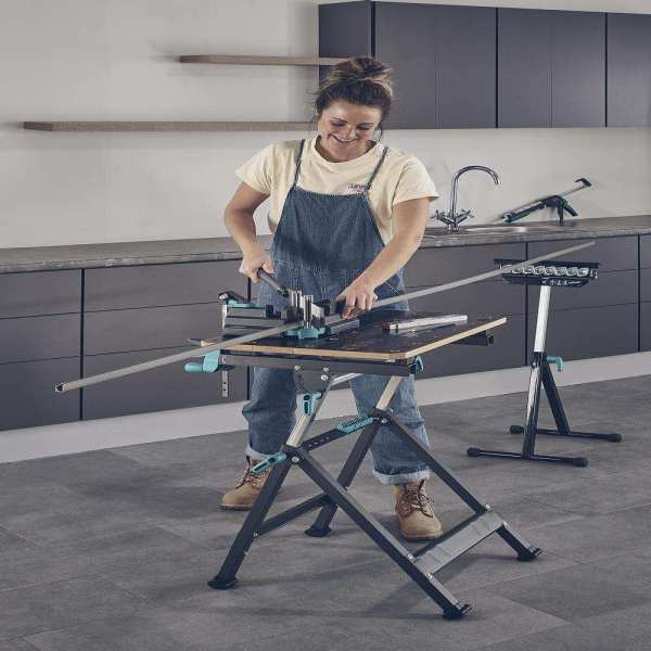 Wolfcraft Stol Radni i Stezni Master 650 Ergo / 650 x 720 x 950 mm - 6870000 - Slika 7