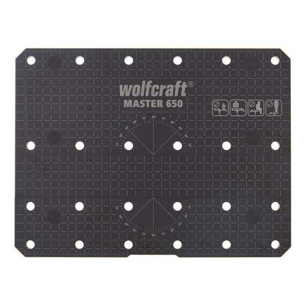 Wolfcraft Stol Radni i Stezni Master 650 Ergo / 650 x 720 x 950 mm - 6870000 - Slika 2