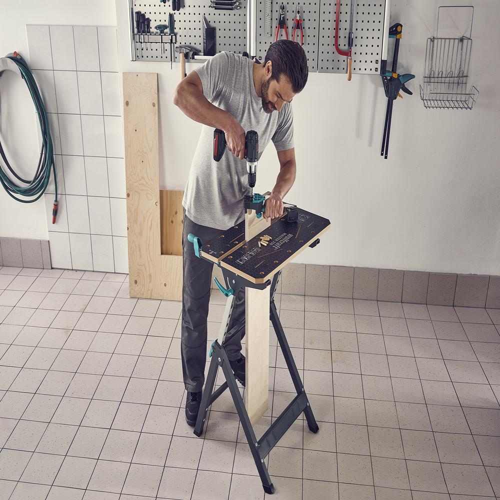 Wolfcraft Stol Radni i Stezni Master 750 Ergo / 680 x 700 x 950 mm - 6871000 - Slika 16