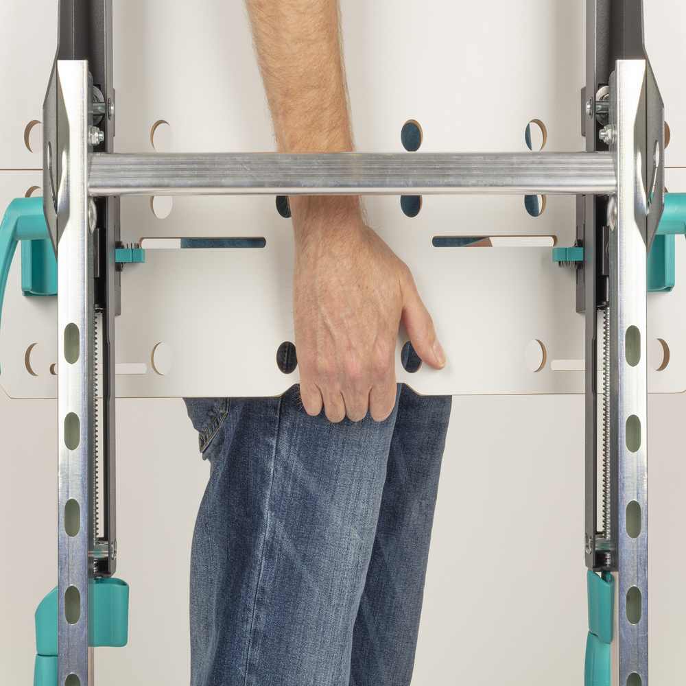 Wolfcraft Stol Radni i Stezni Master 750 Ergo / 680 x 700 x 950 mm - 6871000 - Slika 7