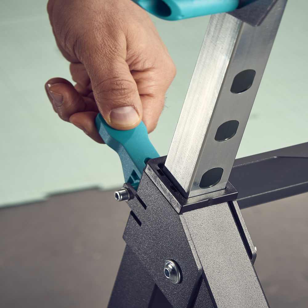 Wolfcraft Stol Radni i Stezni Master 750 Ergo / 680 x 700 x 950 mm - 6871000 - Slika 5