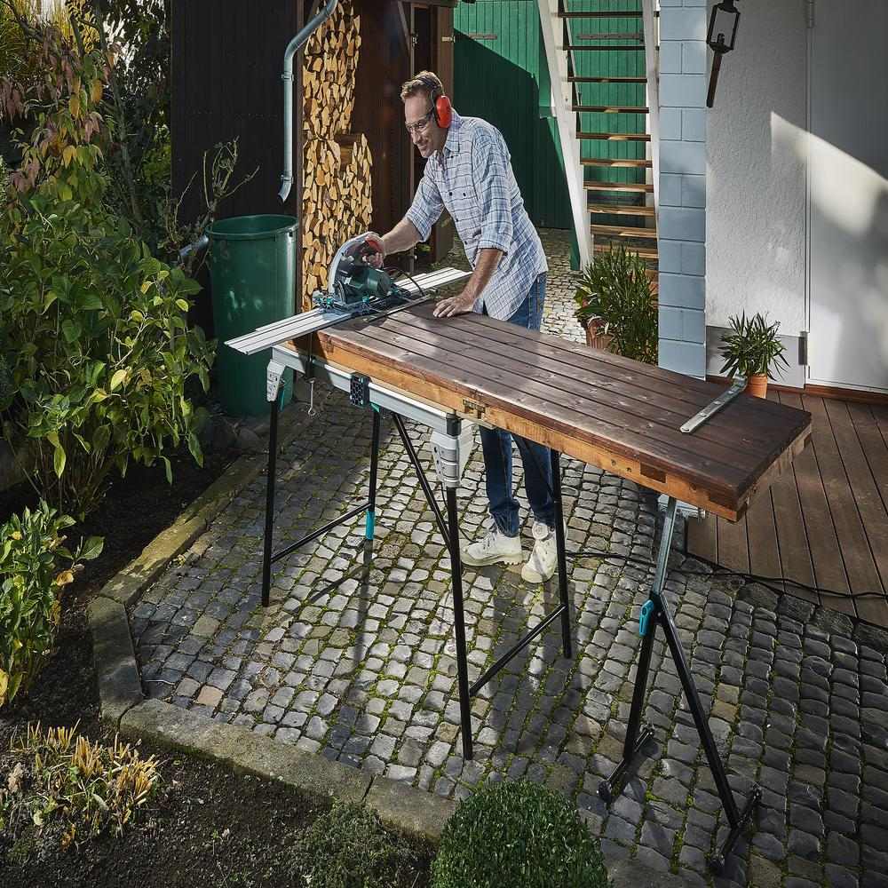 Wolfcraft Stol Radni Mobilni Master Work 1600 / 1.110 x 765 x 863 mm - 6909000 - Slika 16