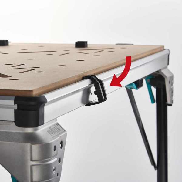 Wolfcraft Stol Radni Mobilni Master Work 1600 / 1.110 x 765 x 863 mm - 6909000 - Slika 9