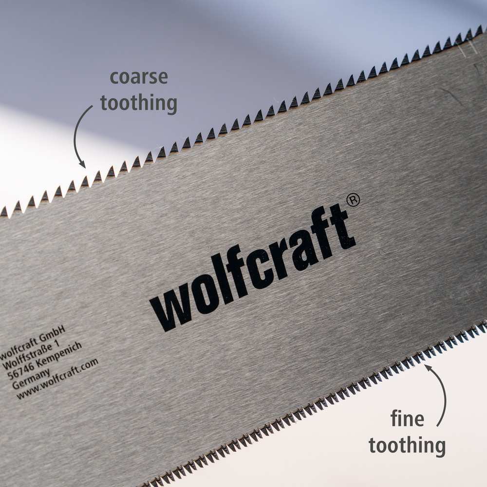 Wolfcraft Pila Japanska Dvostrana Za Drvo i Plastiku 240mm - 6951000 - Slika 5