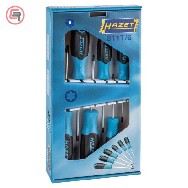 Hazet Garnitura Torx Odvijača T10 - T30 / 6 dijelna – HZ811T/6 - Slika 2