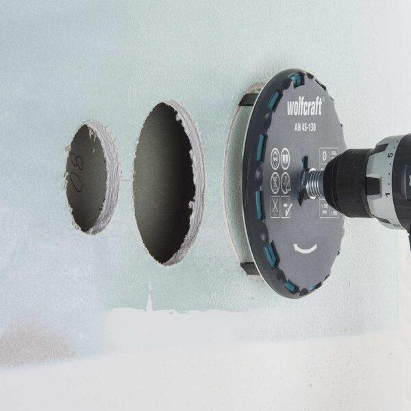 Wolfcraft Podesiva Krunska Pila Za Meko Drvo i Rigips fi 45 - 130 mm - 5978000 - Slika 7