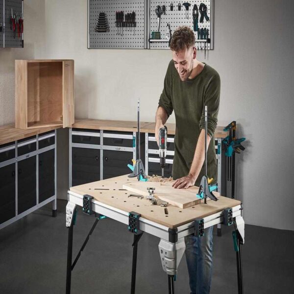 Wolfcraft Stol Radni Mobilni Master Work 1600 / 1.110 x 765 x 863 mm - 6909000 - Slika 17