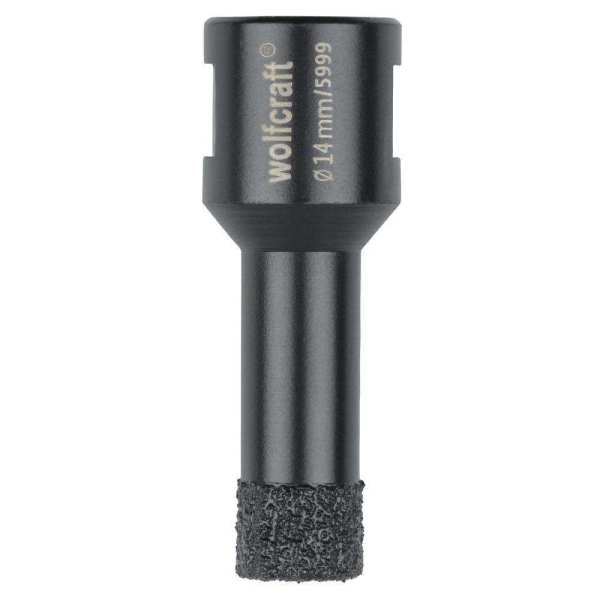 Wolfcraft Kruna Dijamantna Za Pločice "Ceramic" fi 14 / 35 mm M14 Suho Bušenje - 5999000 - Slika 2