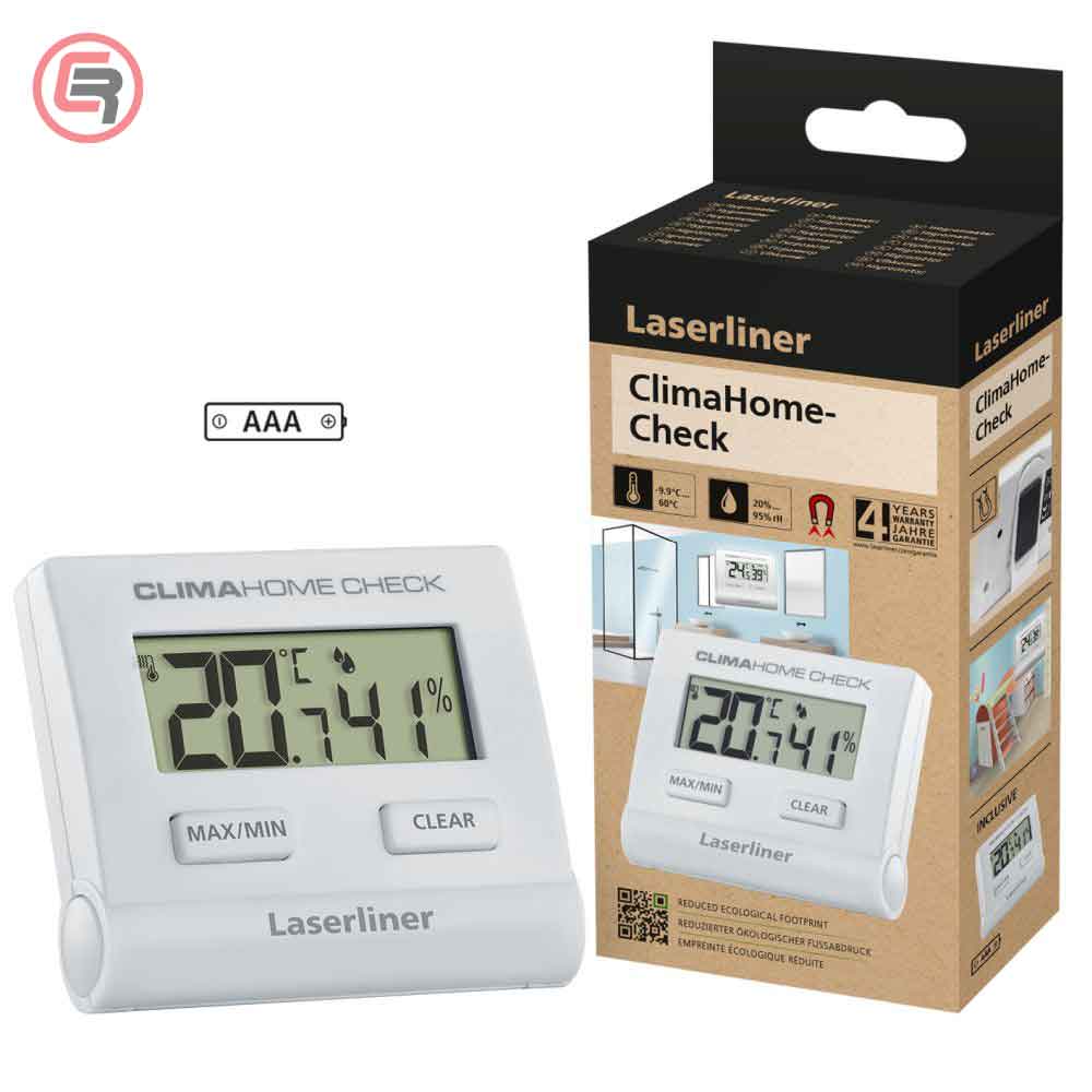 Laserliner Mjerač Vlage Sobni Digitalni ClimaHome-Check – 082.028E - Slika 4