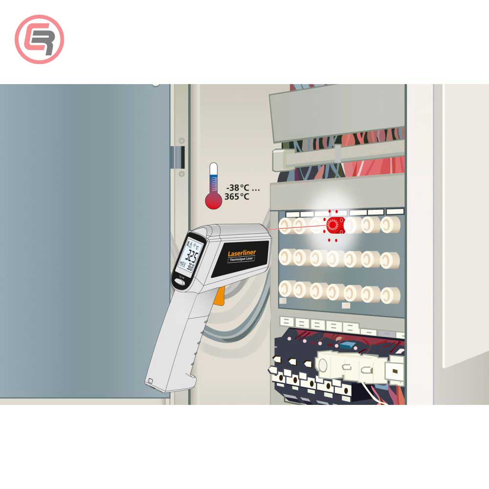 Laserliner Termometar Laserski ThermoSpot Laser -38°C ... 365°C – 082.040E - Slika 6