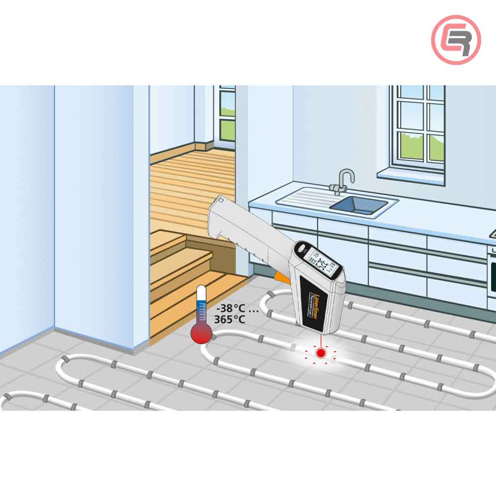 Laserliner Termometar Laserski ThermoSpot Laser -38°C ... 365°C – 082.040E - Slika 8