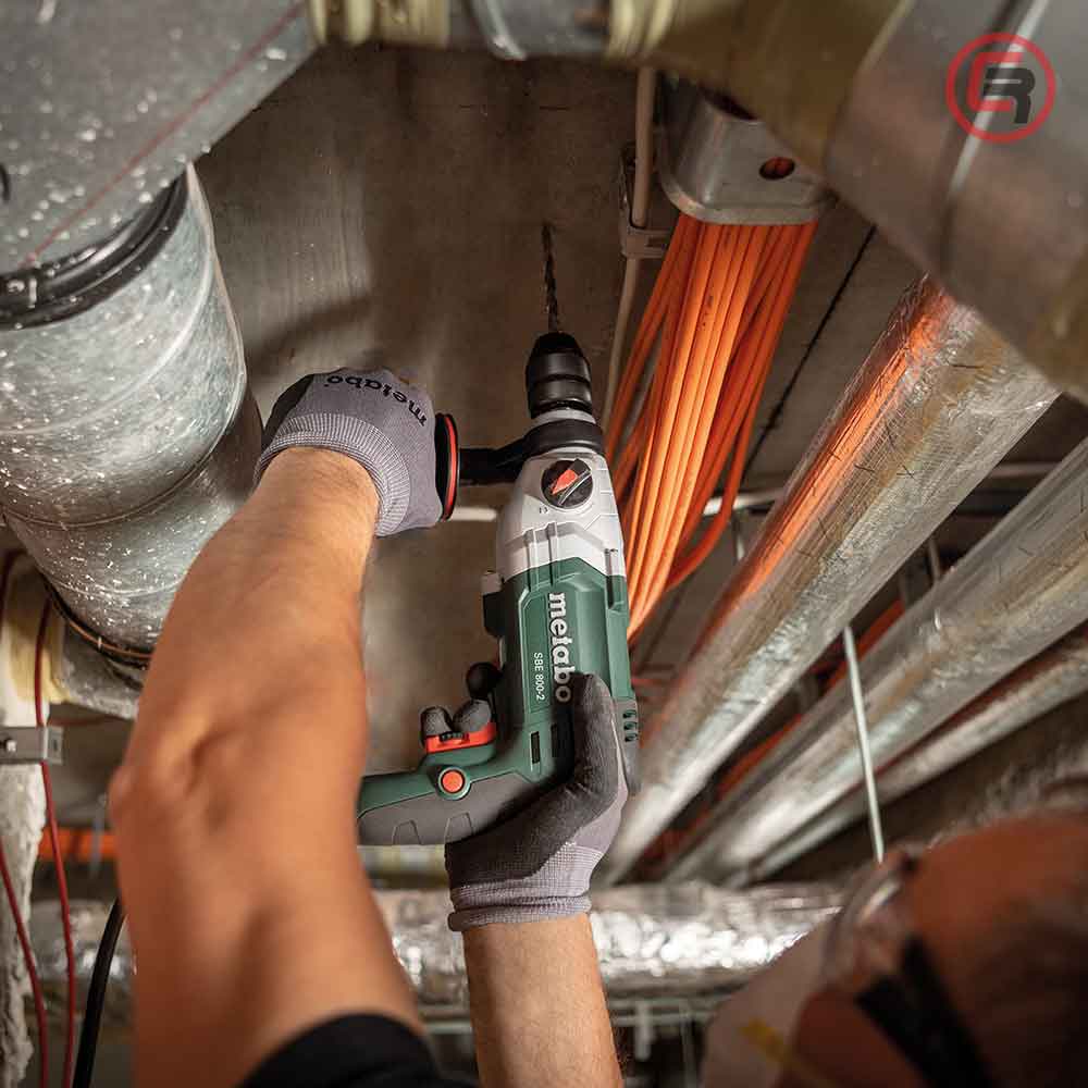 Metabo Bušilica SBE 800 - 2 R + L Vibraciona Elektronik 800 W U Koferu – 601744500 - Slika 2