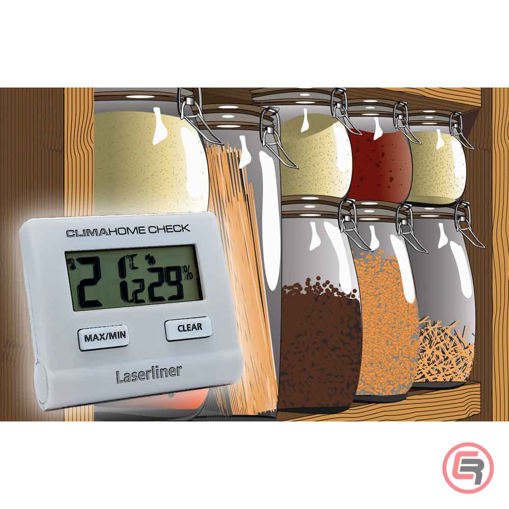 Laserliner Mjerač Vlage Sobni Digitalni ClimaHome-Check – 082.028E - Slika 7