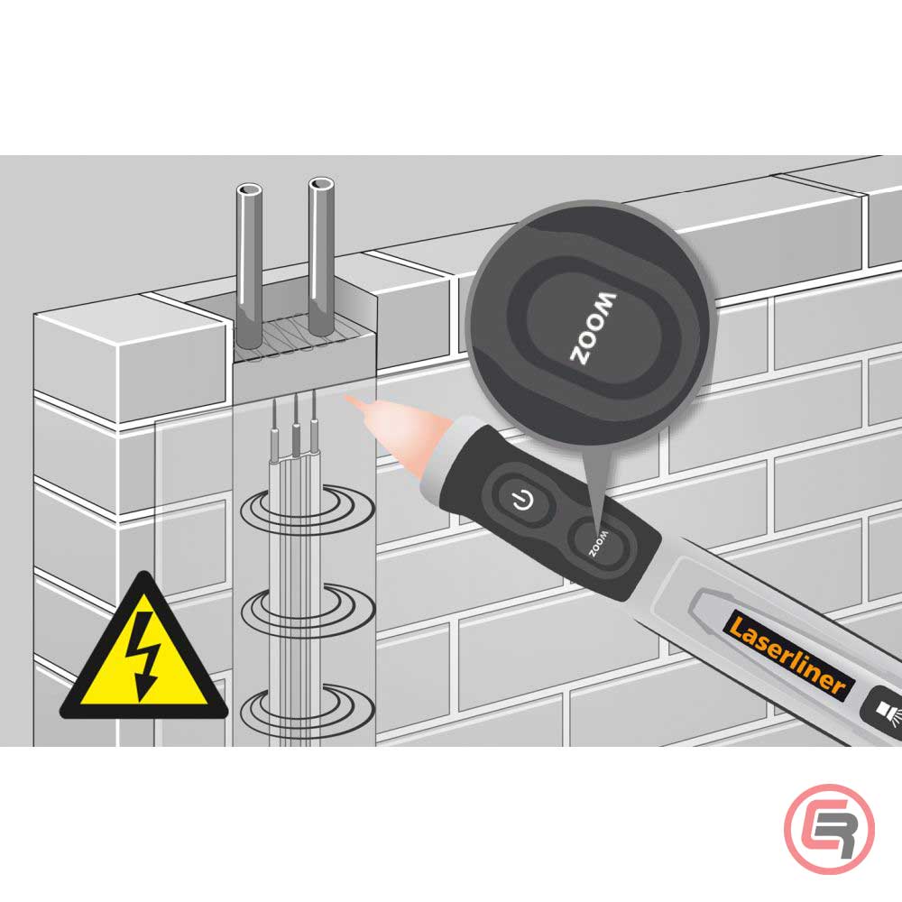 Laserliner Ispitivač Napona Oblik Olovke ActiveFinder XP / 12 - 1000V AC – 083.013A - Slika 8