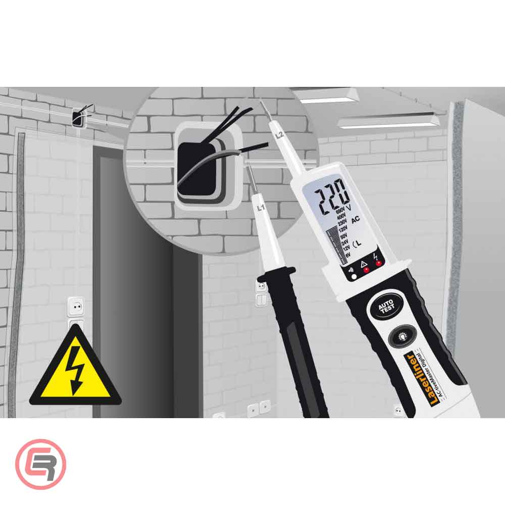Laserliner Ispitivač Napona Duspol ActiveMaster Digital 6 - 690V AC/DC – 083.025A - Slika 6