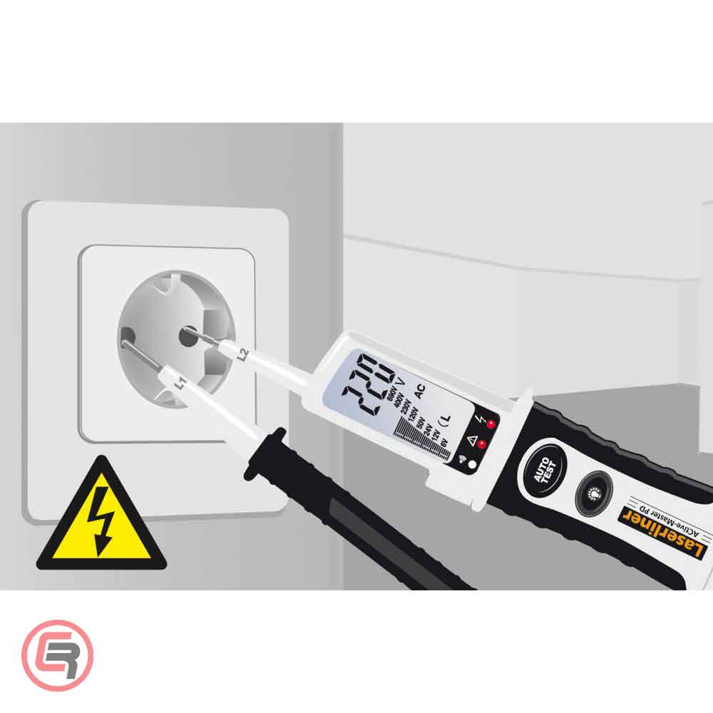 Laserliner Ispitivač Napona Duspol ActiveMaster Digital 6 - 690V AC/DC – 083.025A - Slika 7