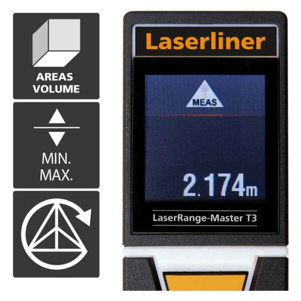 Laserliner Laserski Metar Daljinomjer Master T3 – 080.840A - Slika 2