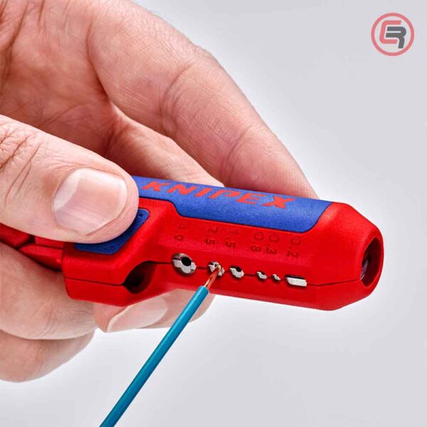 Knipex Skidač Izolacije Univerzalni ErgoStrip fi 8-13 mm Za Ljevake - 16 95 02 SB - Slika 6