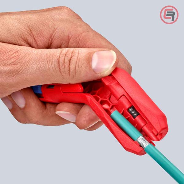 Knipex Skidač Izolacije Univerzalni ErgoStrip fi 8-13 mm Za Ljevake - 16 95 02 SB - Slika 7