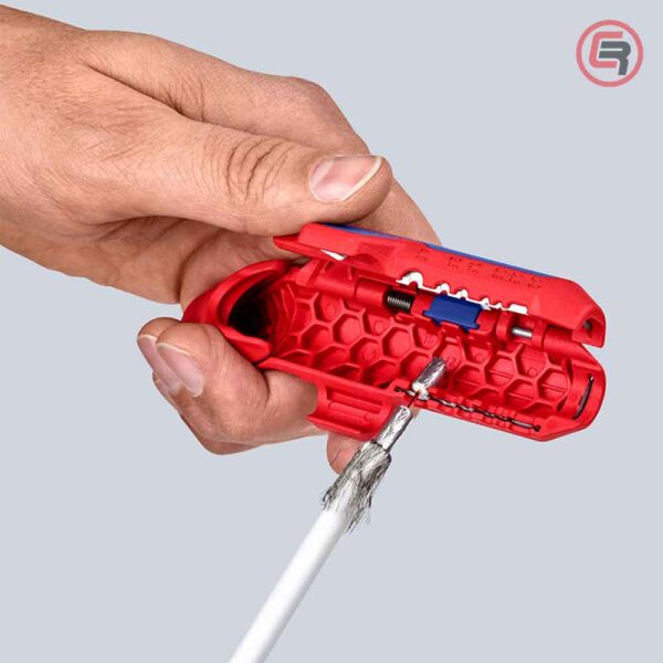Knipex Skidač Izolacije Univerzalni ErgoStrip fi 8-13 mm Za Ljevake - 16 95 02 SB - Slika 8